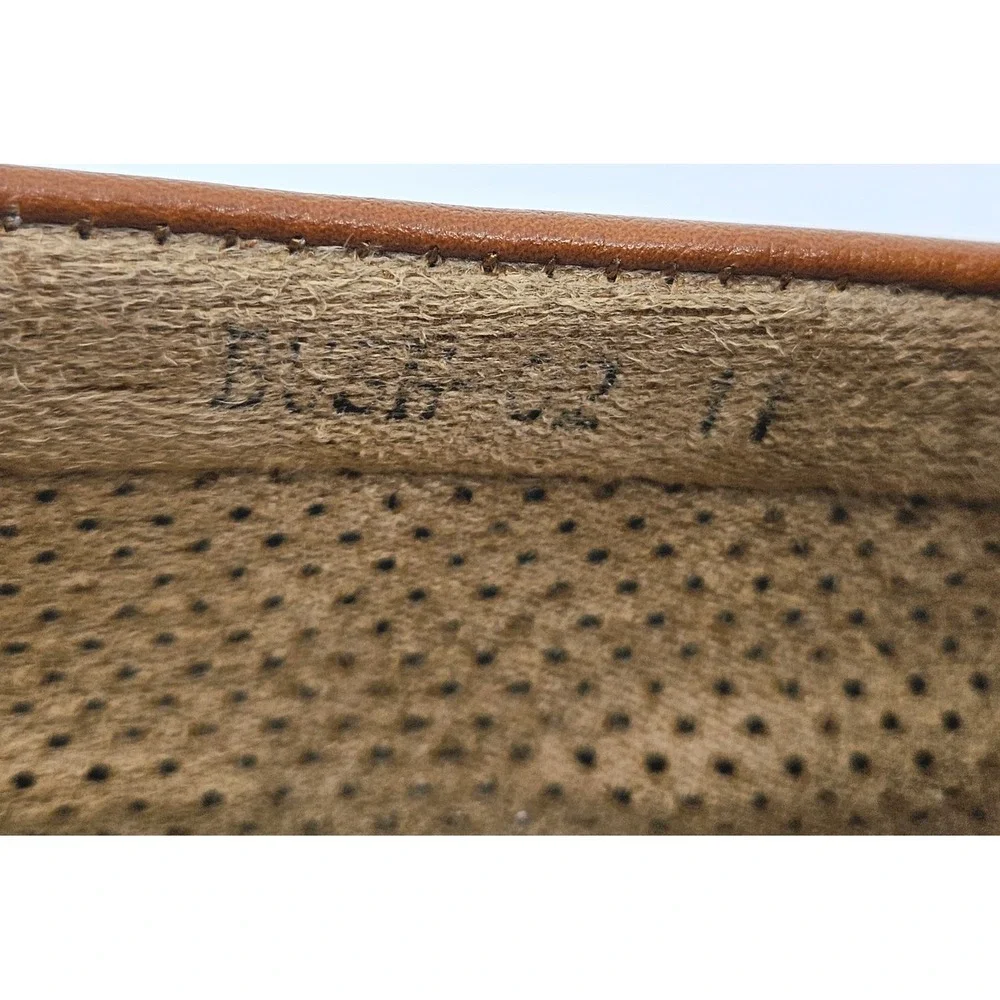 Men's‎ Bruno Marc Brown Perforated Driving Loafers Slip On Boat Shoes Size 11
